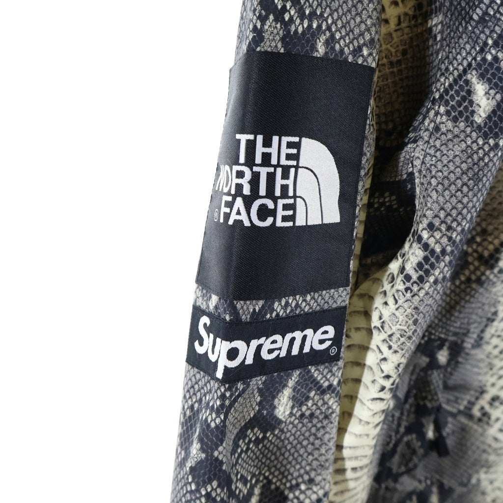 SUPREME(シュプリーム) ×THE NORTH FACE Snakeskin Taped Seam Coaches Jacket ザ ノースフェイス ナイロン スネークスキン テープド シーム 長袖コーチジャケット グレー NP11803I