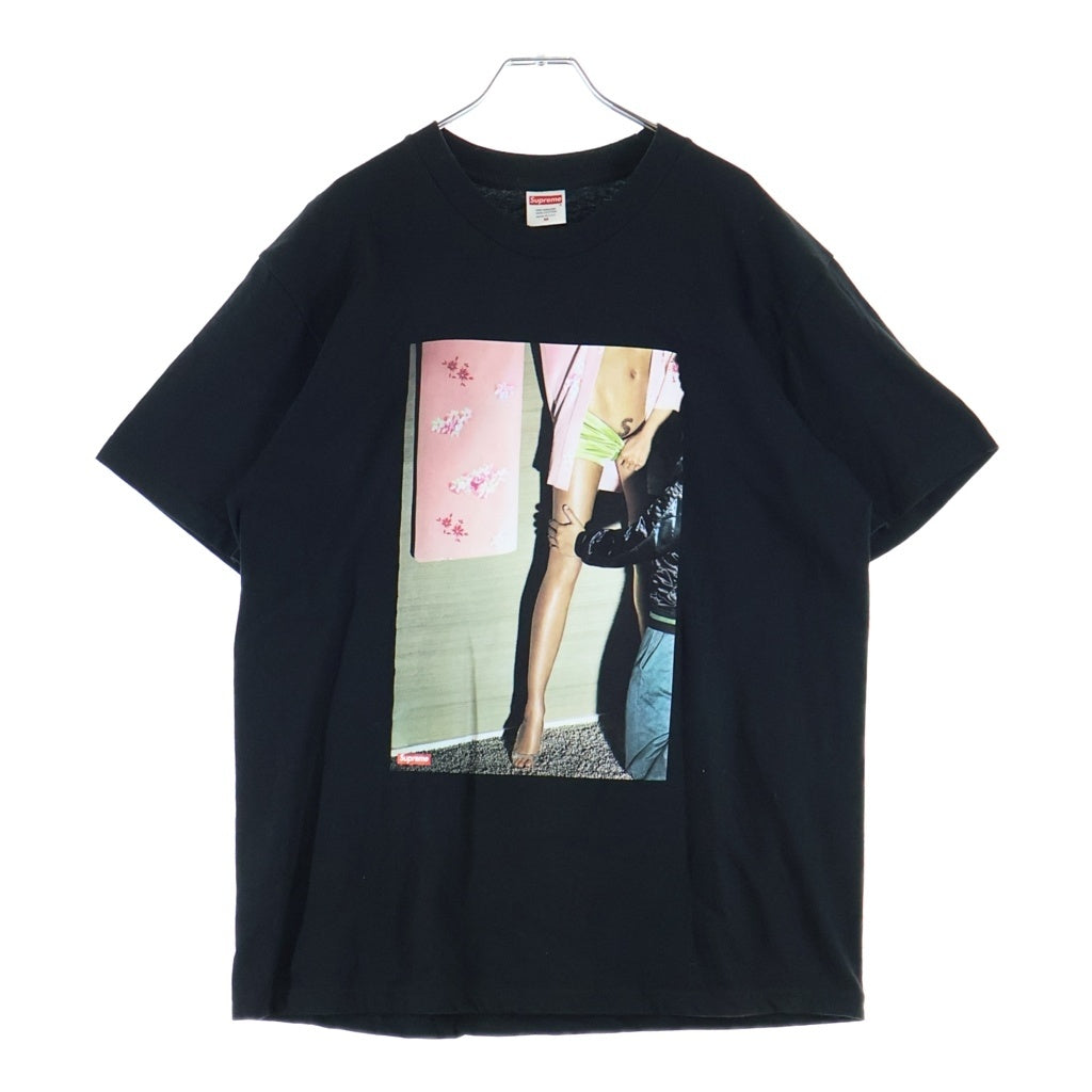 SUPREME(シュプリーム) 22SS Model Tee プリントクルーネック半袖Tシャツカットソー ブラック