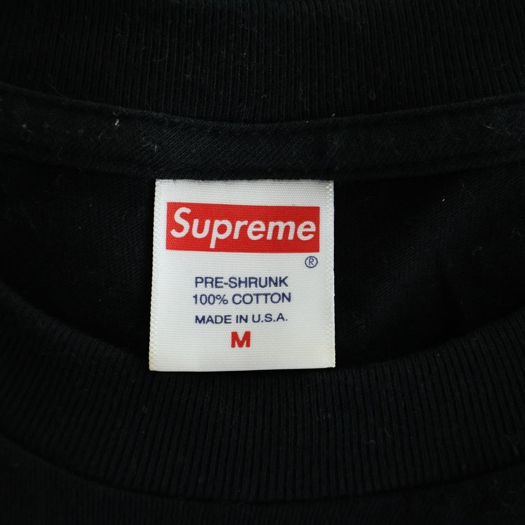 SUPREME(シュプリーム) 22SS Model Tee プリントクルーネック半袖Tシャツカットソー ブラック