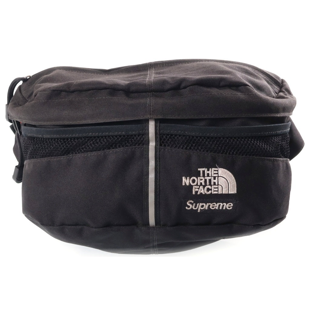SUPREME(シュプリーム) ×THE NORTH FACE Split Waist Bag ウエストバック ブラック レディース