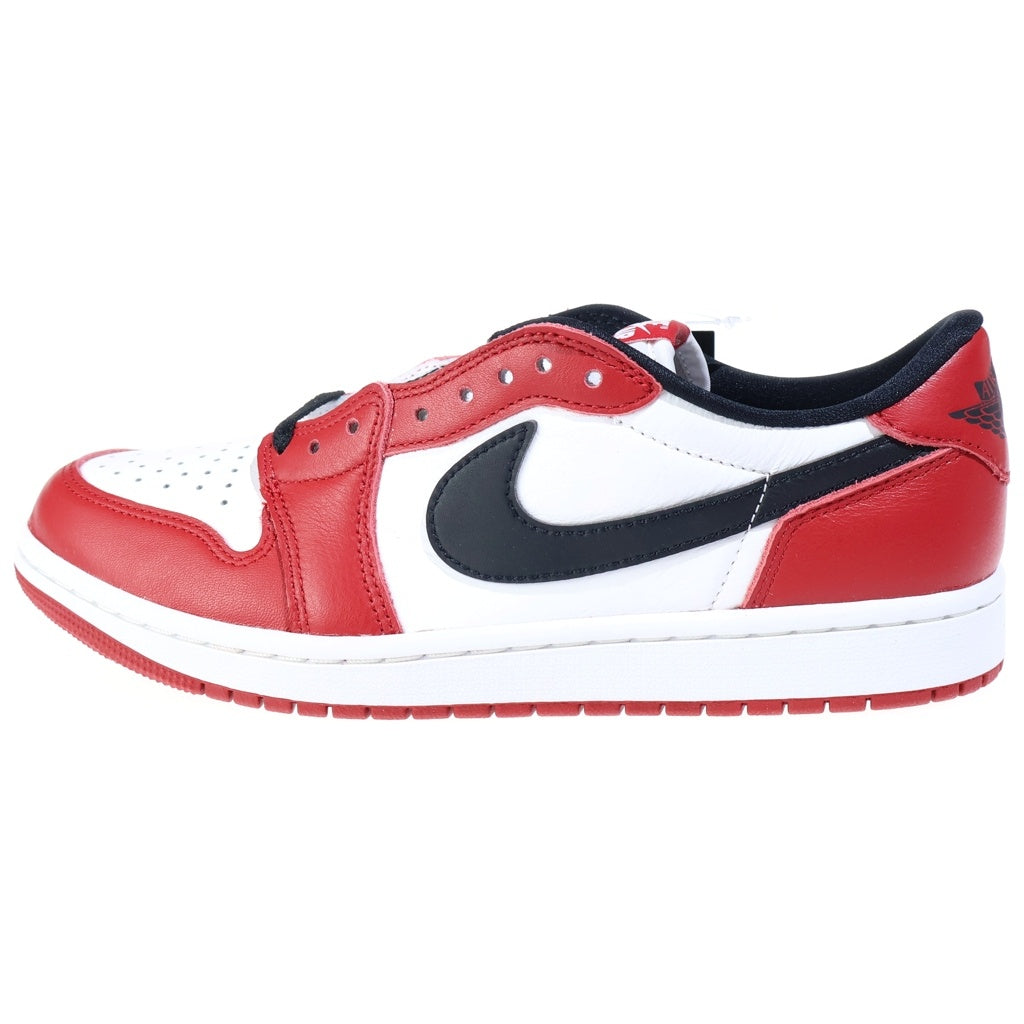 NIKE(ナイキ) Air Jordan 1 Retro Low Chicago エアジョーダン1 レトロ ロー OG シカゴ ローカットスニーカー US8.5/26.5cm レッド HQ6998-600