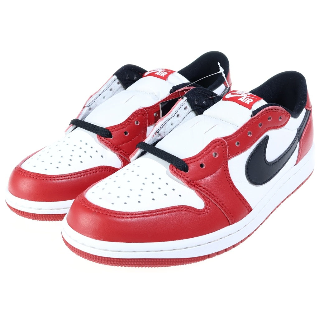 NIKE(ナイキ) Air Jordan 1 Retro Low Chicago エアジョーダン1 レトロ ロー OG シカゴ ローカットスニーカー US8.5/26.5cm レッド HQ6998-600