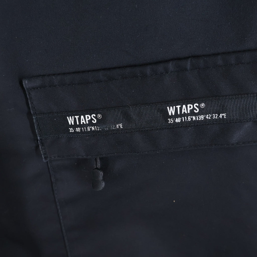 WTAPS(ダブルタップス) 19AW TASK TROUSERS タスクトラウザーズ カーゴトラックパンツ ブラック 192WVDT-PTM07