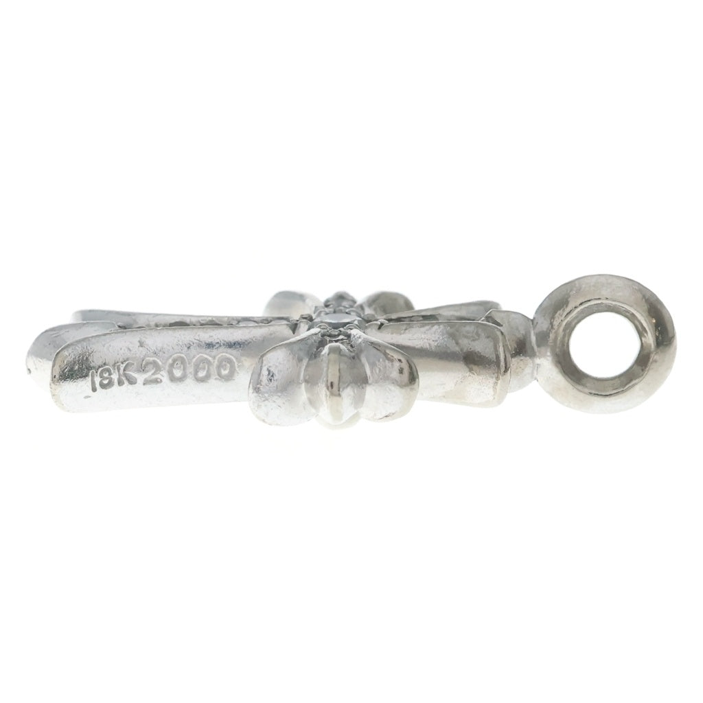 CHROME HEARTS(クロムハーツ) 18KWG TNY CRSF P/DIA タイニーファットクロス PAVEダイヤ ペンダントトップ ホワイトゴールド BCA008