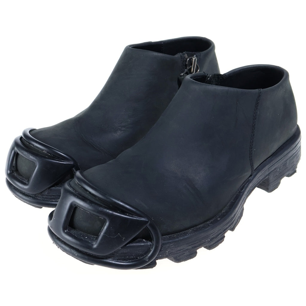 DIESEL(ディーゼル) 23AW D-HAMMER MS ディーハンマー レザー ショートブーツ ブラック Y03324