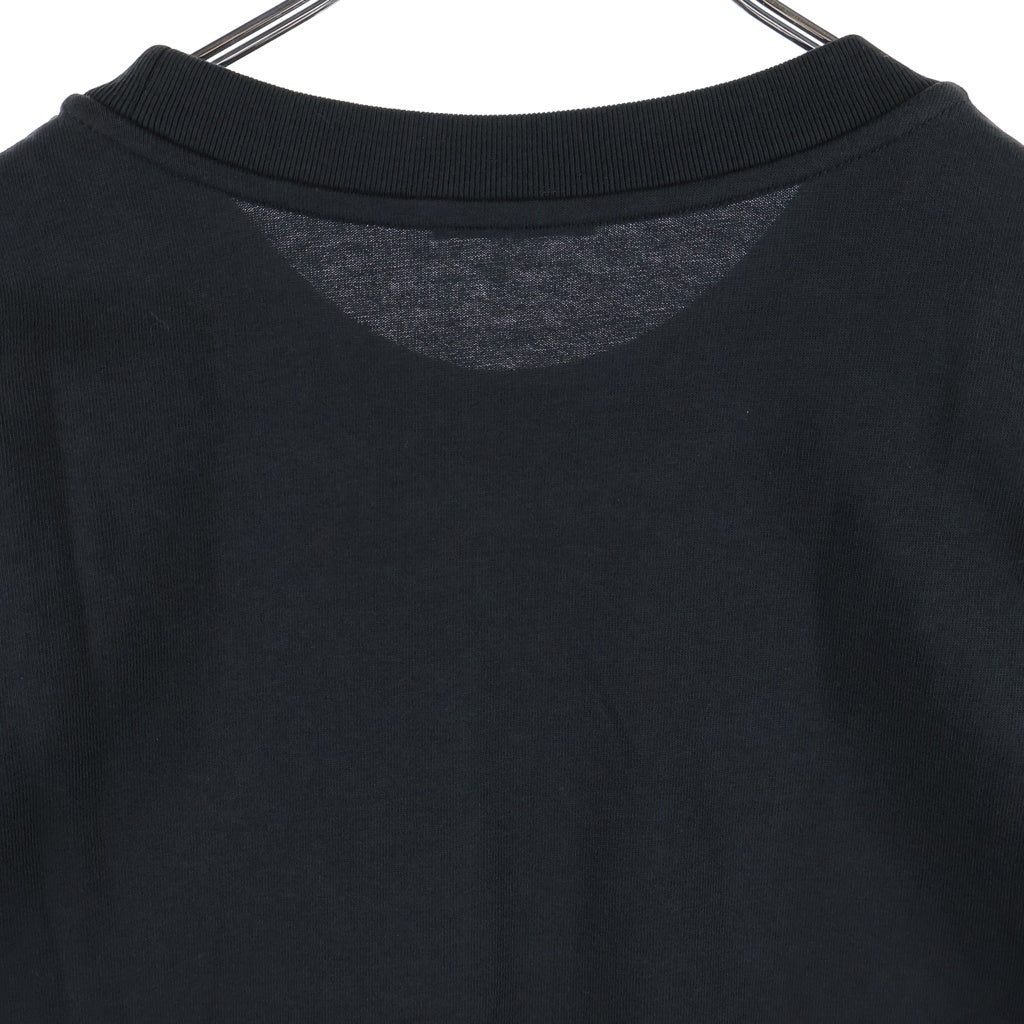 MONCLER(モンクレール) グラフィックロゴプリント クルーネック長袖Tシャツカットソー ブラック K20918D00016 89AZ9