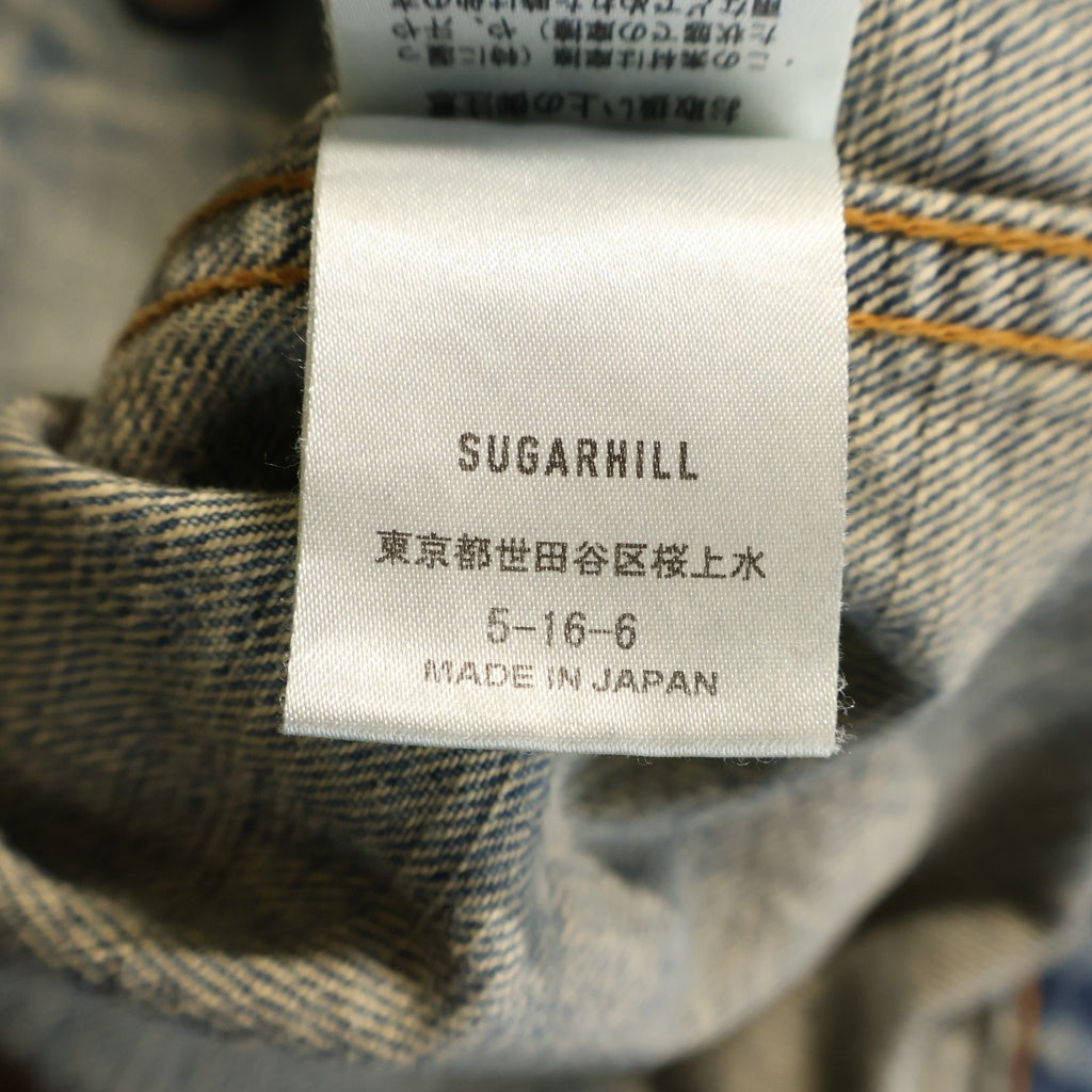 SUGARHILL(シュガーヒル) 23SS FADED DENIM JACKET TYPE2 フェイデッド デニムジャケット インディゴ 23SSJK11
