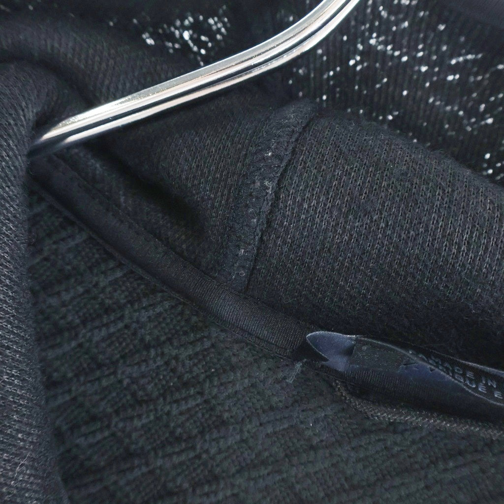 CANADA GOOSE(カナダグース) Medina Hoodie ショルダーワッペン メディナ フーディー フリースジャケット ブラック 6997M