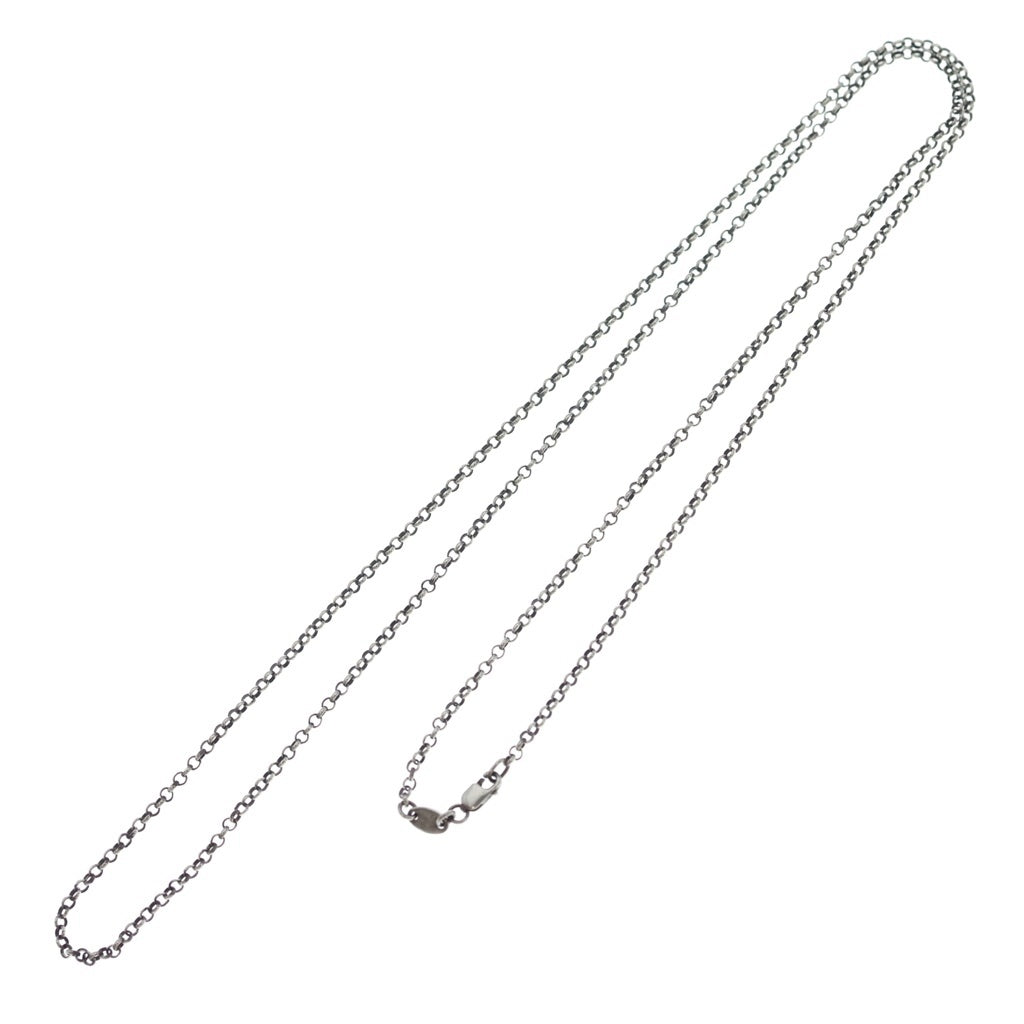 CHROME HEARTS(クロムハーツ) NECKCHAIN R30 ロールチェーンネックレス 30inch シルバー