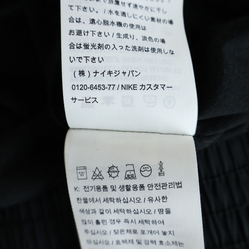 JORDAN BRAND(ジョーダンブランド) AIR JORDAN 3 Vault Woven Jacket エアジョーダン3 ヴォルト ウーブン ロゴ刺繍 ナイロンジャケット ブラック
