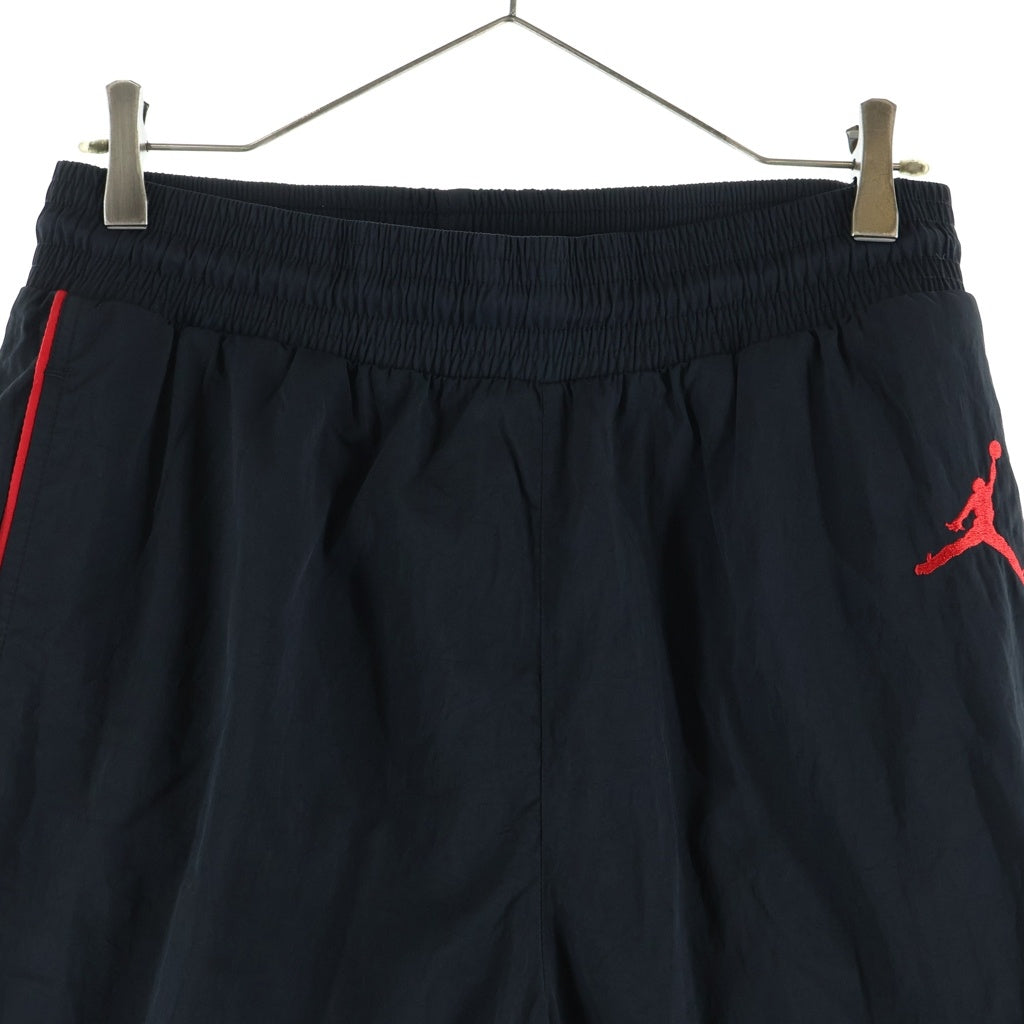 JORDAN BRAND(ジョーダンブランド) AIR JORDAN 3 Vault Woven Pants エアジョーダン3 ヴォルト ウーブン ロゴ刺繍 ナイロントラックパンツ ブラック