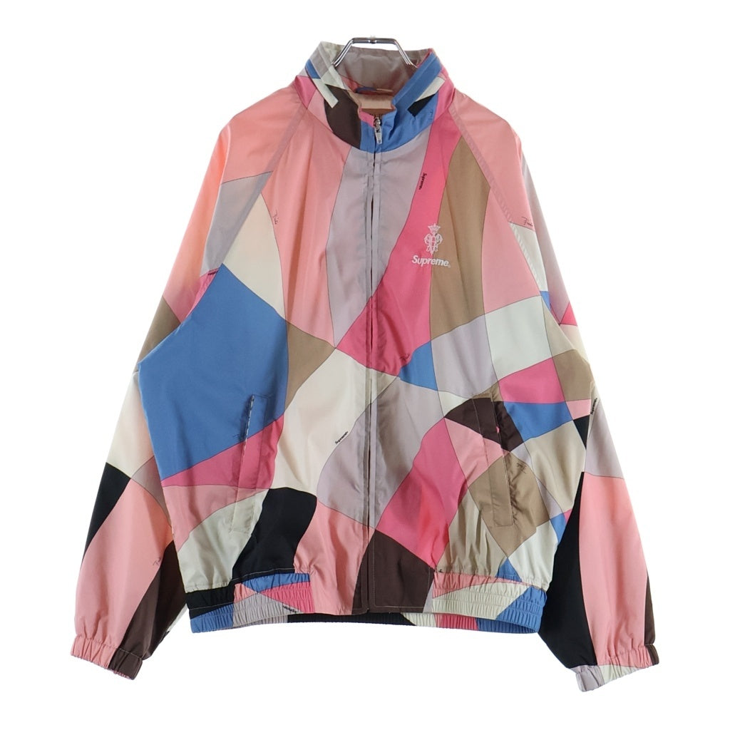 SUPREME(シュプリーム) 21SS ×Emilio Pucci Sport Jacket エミリオプッチ ジップアップ スポーツジャケット マルチカラー