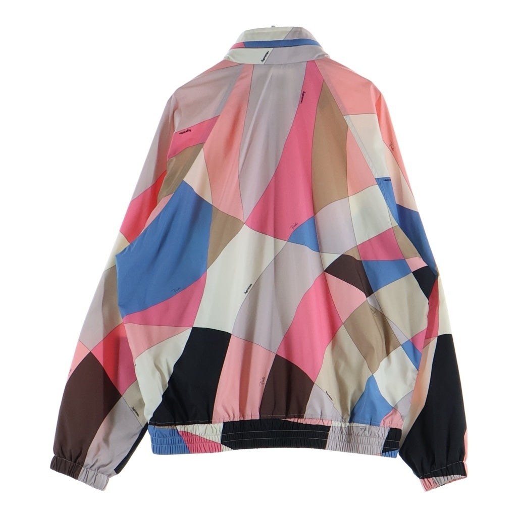 SUPREME(シュプリーム) 21SS ×Emilio Pucci Sport Jacket エミリオプッチ ジップアップ スポーツジャケット マルチカラー