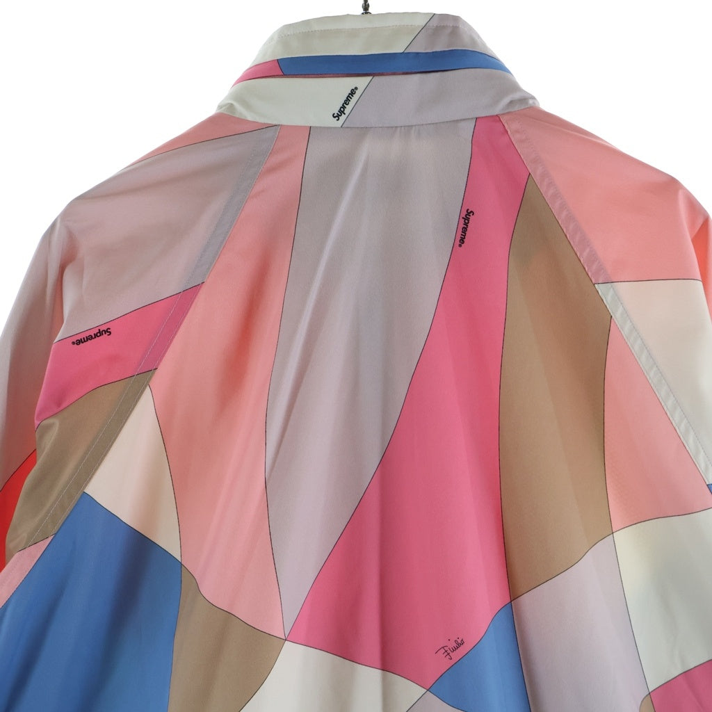 SUPREME(シュプリーム) 21SS ×Emilio Pucci Sport Jacket エミリオプッチ ジップアップ スポーツジャケット マルチカラー