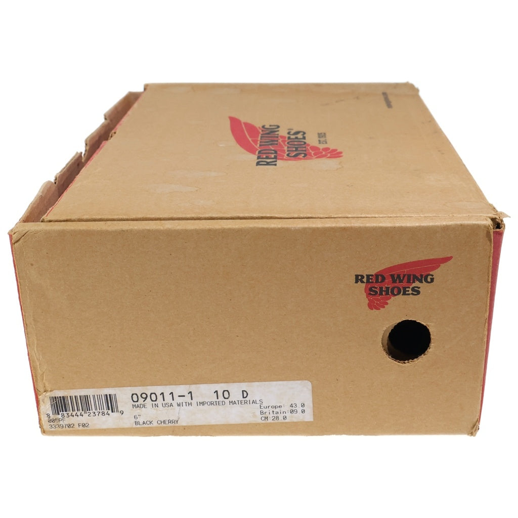 RED WING(レッド ウイング) BECKMAN 9011 BLACK CHERRY ベックマン レースアップブーツ レッド