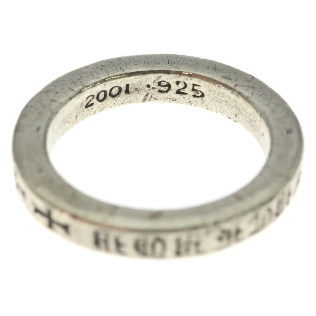 CHROME HEARTS(クロムハーツ) 3mm SPACER FUCKYOU NYC限定 3mmスペーサーファックユー シルバーリング シルバー