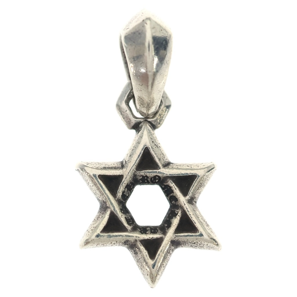 CHROME HEARTS(クロムハーツ) STAR OF DAVID PENDANT スターオブダビデ チャーム シルバー