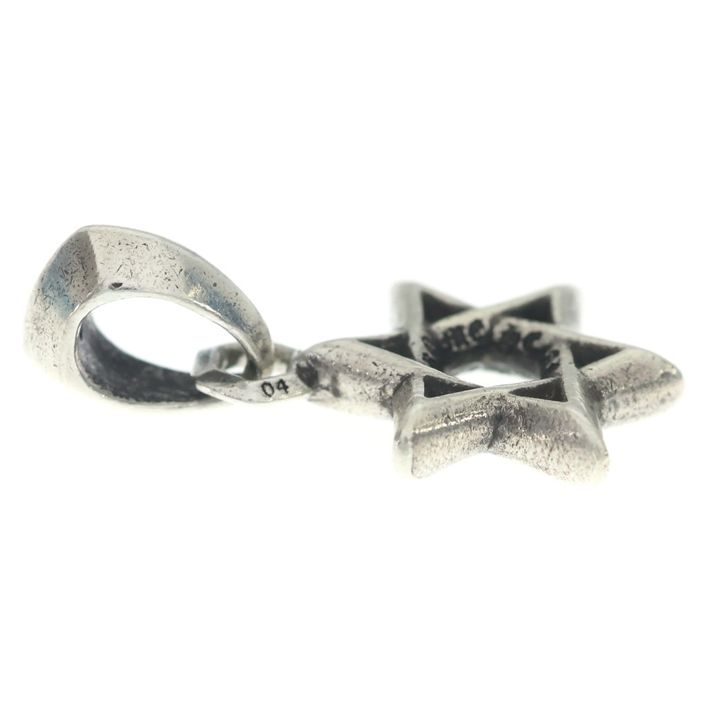 CHROME HEARTS(クロムハーツ) STAR OF DAVID PENDANT スターオブダビデ チャーム シルバー