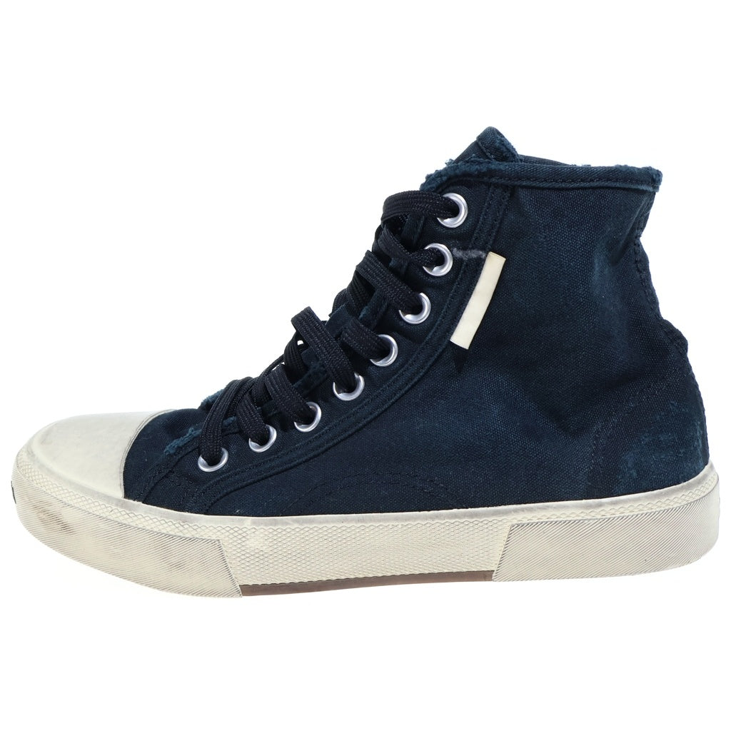 BALENCIAGA(バレンシアガ) PARIS HIGH TOP ユーズド加工 ハイカットスニーカー ブラック 688756 レディース