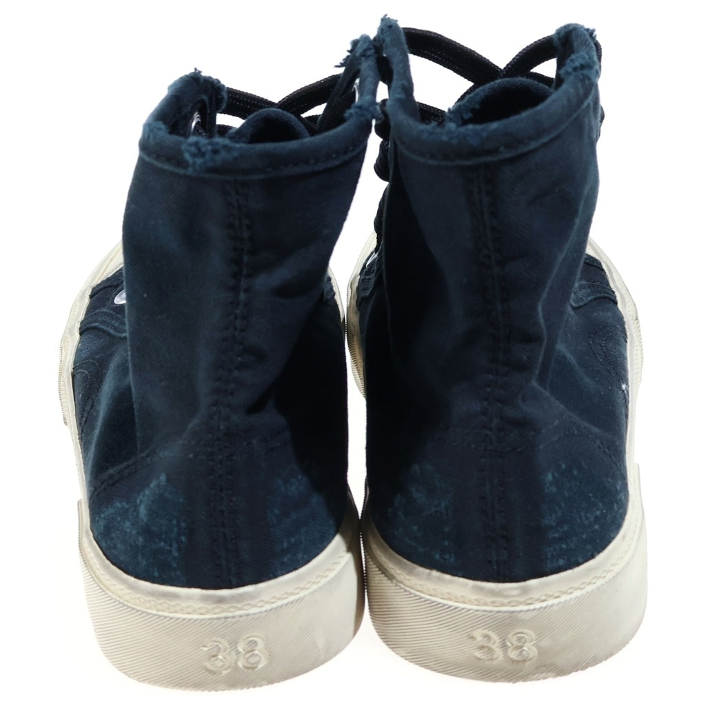 BALENCIAGA(バレンシアガ) PARIS HIGH TOP ユーズド加工 ハイカットスニーカー ブラック 688756 レディース