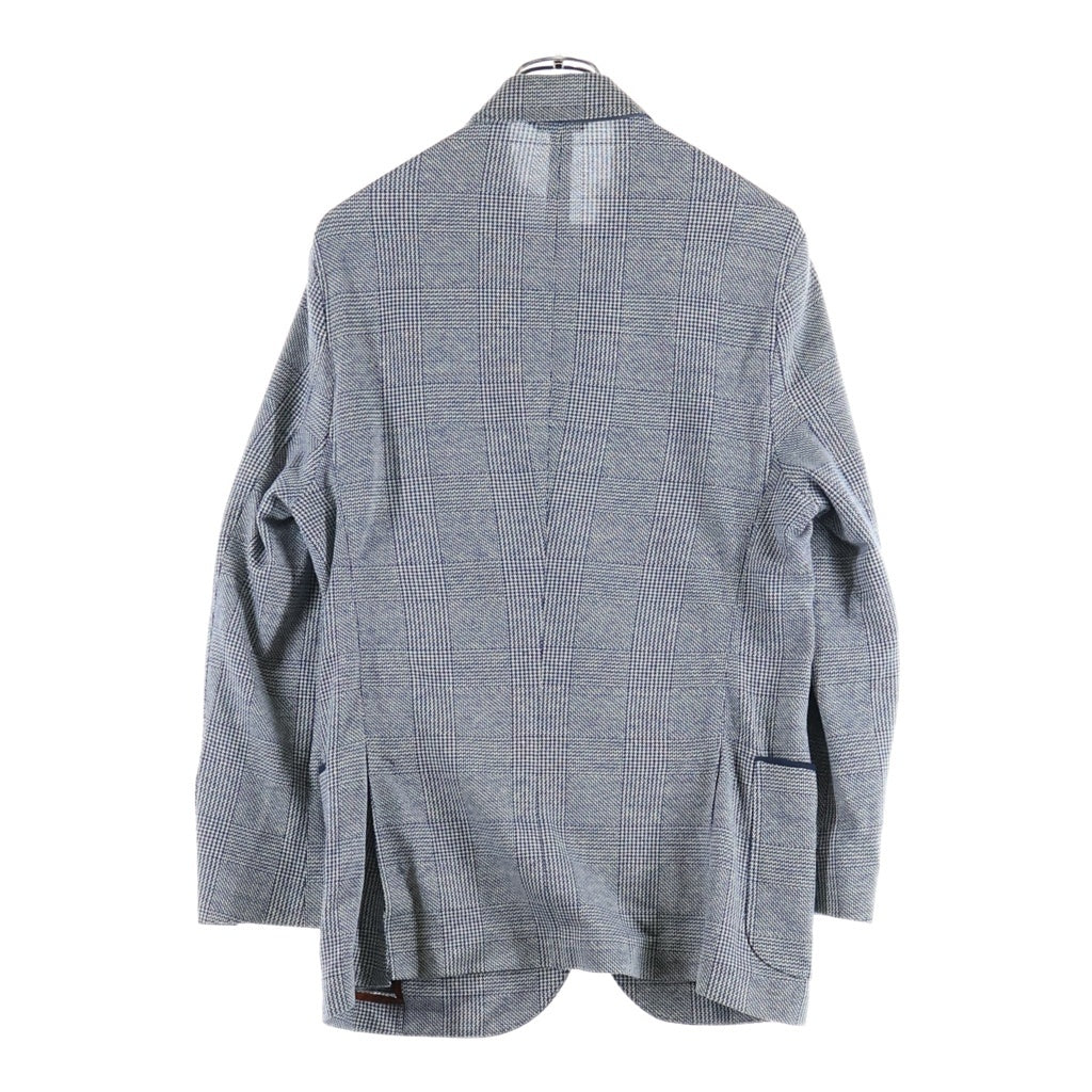 Loro Piana(ロロピアーナ) チェック テーラードジャケット グレー FAG1764