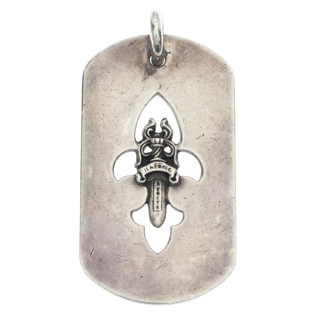 CHROME HEARTS(クロムハーツ) D TAG LRG FLE DAG フレアダガードッグタグ ラージドッグタグ ネックレストップ