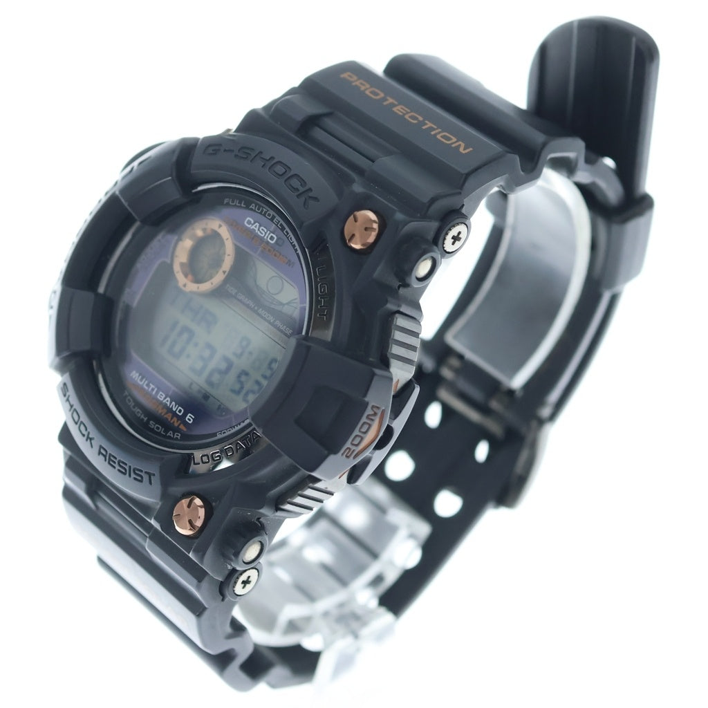 CASIO G-SHOCK(カシオ ジーショック) FROGMAN デジタル文字盤 電波ソーラー腕時計 ブラック GWF-1000Bー1JR
