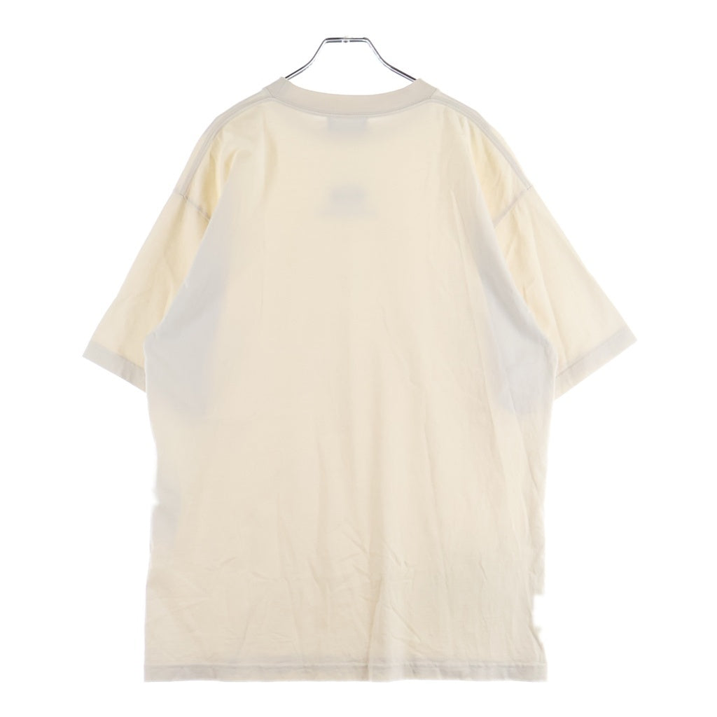 BALENCIAGA(バレンシアガ) UNITY SPORTS ICON CROPPED ロゴ クルーネック半袖Tシャツカットソー アイボリー 641675