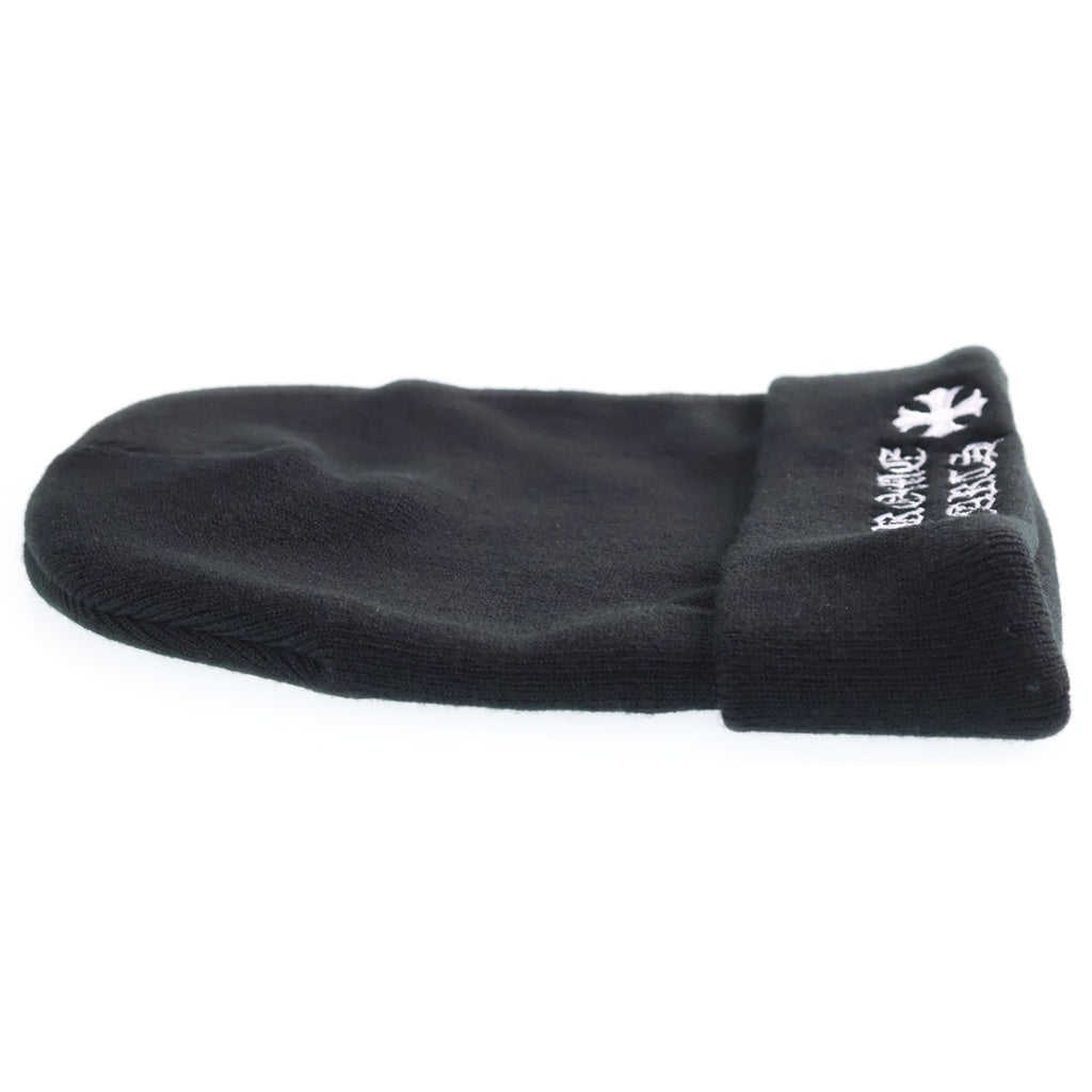 CHROME HEARTS(クロムハーツ) WOOL WATCH CAP CH PLUS クロス刺繍 ビーニー ニット帽 帽子 ブラック