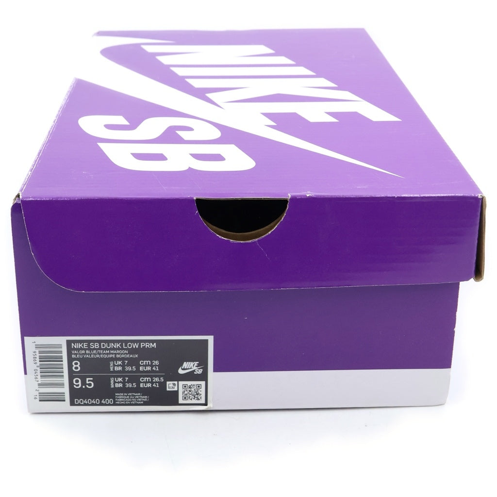 NIKE SB(ナイキエスビー) Dunk Low Pro Philadelphia Phillies ダンク フィラデルフィア フィリーズ ローカットスニーカー ブルー US8/26cm DQ4040-400