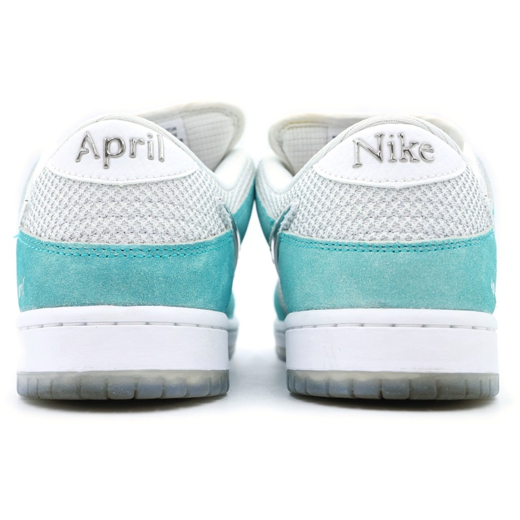 NIKE SB(ナイキエスビー) ×APRIL SKATEBOARDS Dunk Low Pro QS エイプリルスケートボード ダンク ローカットスニーカー ホワイト/グリーン US8/26cm FD2562-400