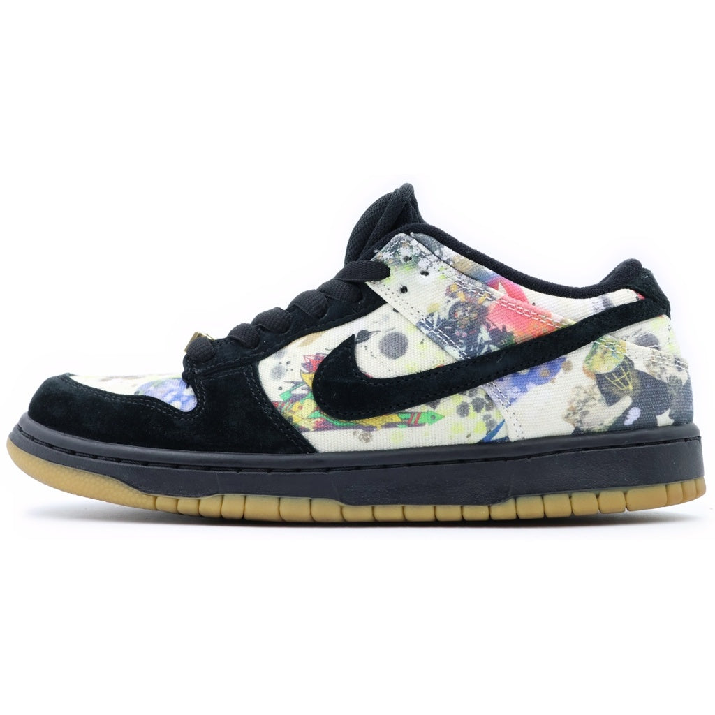 NIKE SB(ナイキエスビー) 23AW ×Supreme Dunk Low Rammellzee シュプリーム ダンク ラメルジー ローカットスニーカー ブラック/マルチカラー US8/26cm FD8778-001