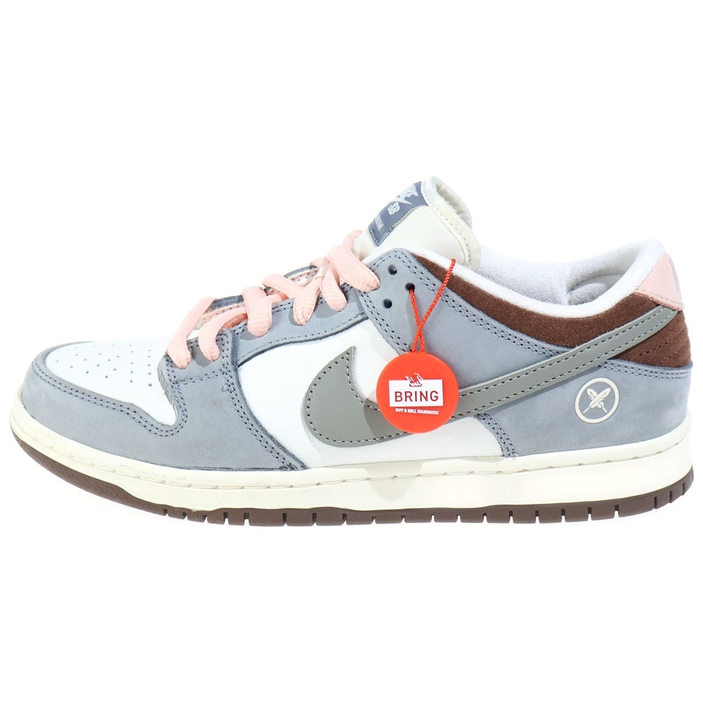 NIKE SB(ナイキエスビー) ×Yuto Horigome Dunk Low Pro QS Wolf Grey 堀米雄斗 ダンク ウルフグレー ローカットスニーカー US8/26cm FQ1180-001