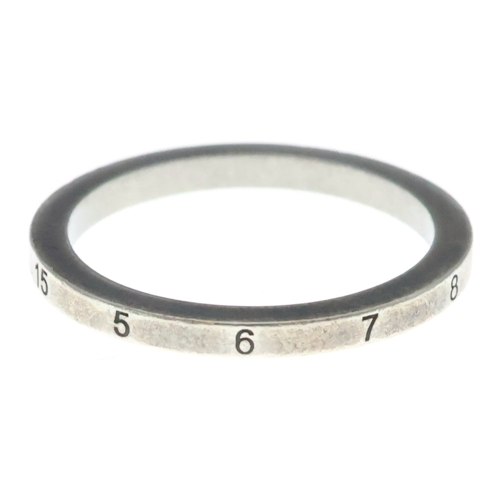 Maison Margiela(メゾンマルジェラ) スリム ナンバーロゴ リング シルバー SM1UQ0049-S12967-951-L