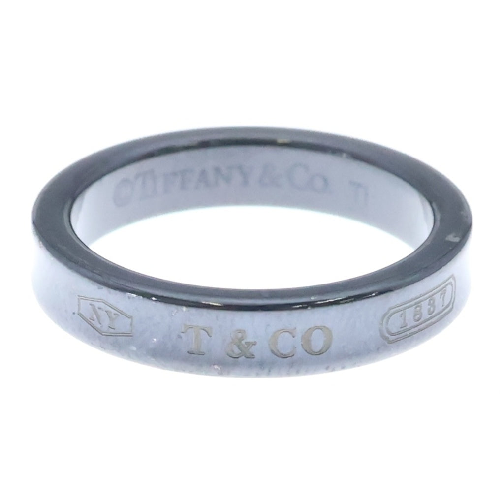 TIFFANY & Co.(ティファニー) 1837 ナローリング チタン ブラック