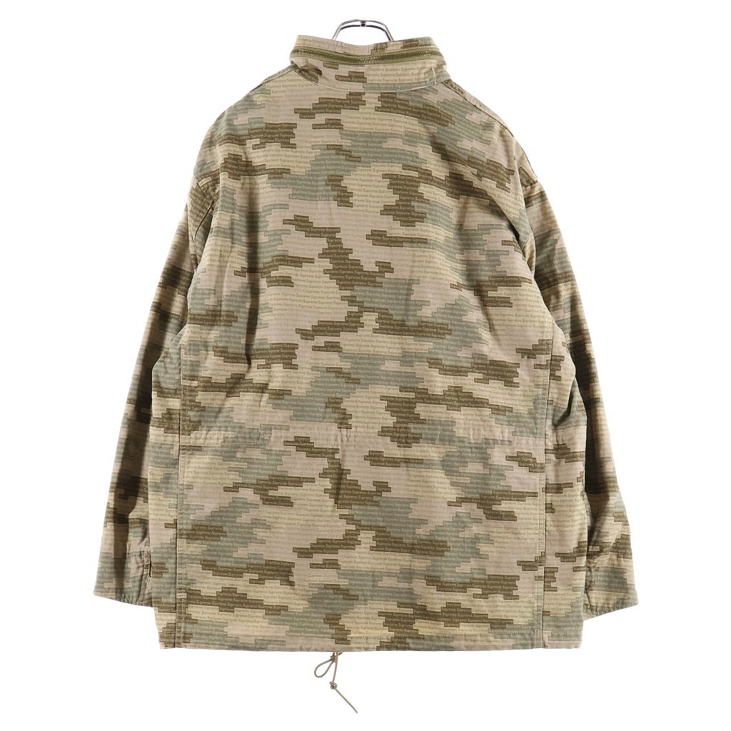 SUPREME(シュプリーム) 21SS M-65 Logo Camo Jacket 総柄カモロゴ M-65ジャケット カーキ