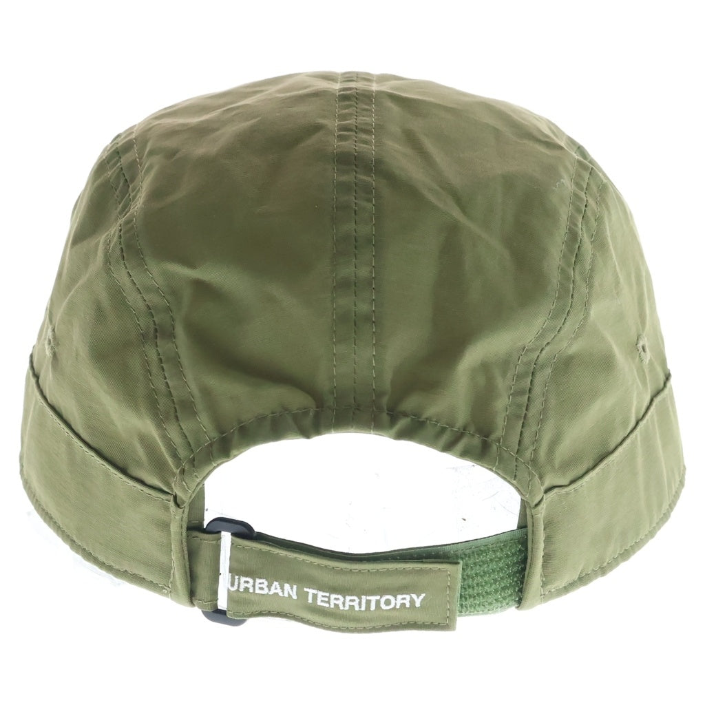 WTAPS(ダブルタップス) 20AW NYCO.TUSSAH ボックスロゴ ナイロン ジェットキャップ 帽子 カーキ 202HCDT-HT10