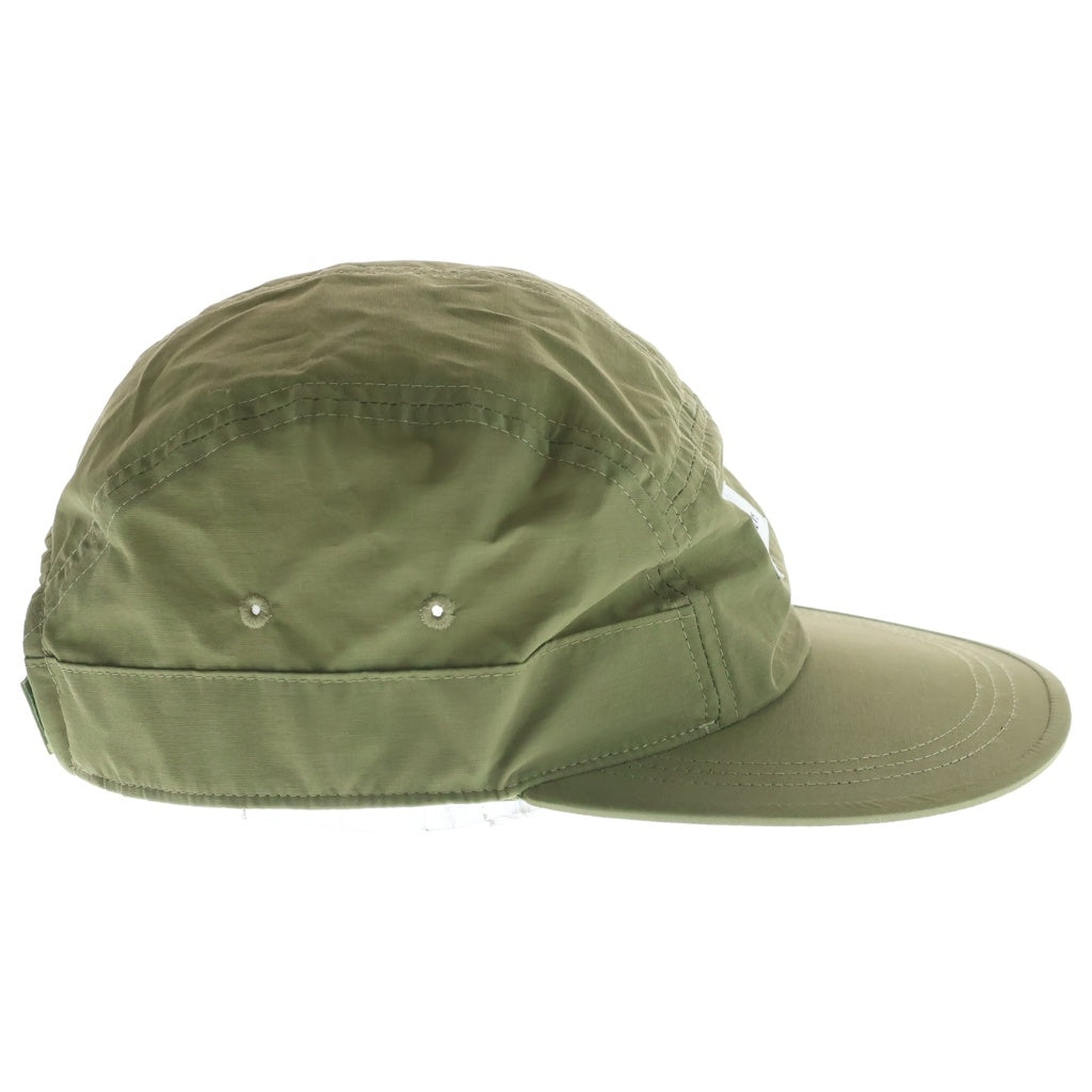 WTAPS(ダブルタップス) 20AW NYCO.TUSSAH ボックスロゴ ナイロン ジェットキャップ 帽子 カーキ 202HCDT-HT10