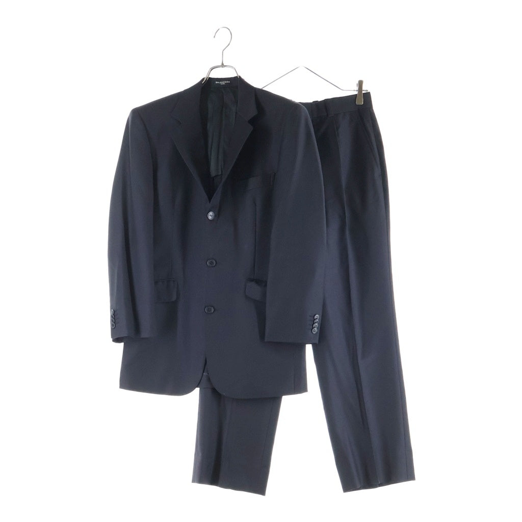 BALENCIAGA(バレンシアガ) Taylor&Lodge Super110's ウールテーラードジャケット スラックス セットアップスーツ ブラック