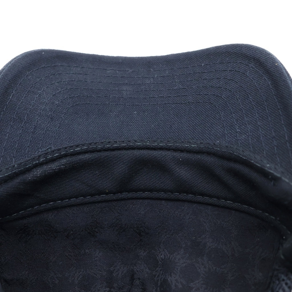 AMIRI(アミリ) Core Logo Cap ロゴ刺繍メッシュキャップ 帽子 ブラック AMHATR1014