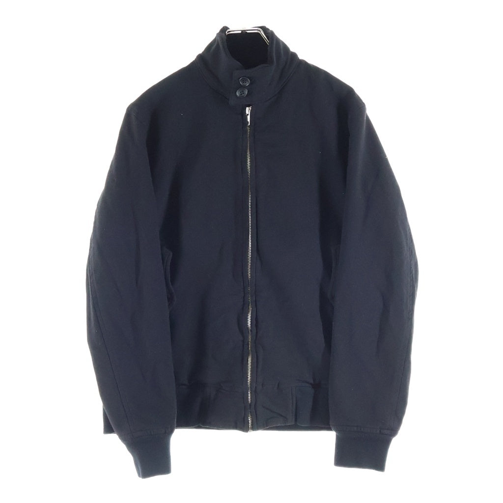 COMME des GARCONS HOMME(コムデギャルソンオム) 09AW Product Dyed Poly Fleece Swing Top 製品染め ポリ縮絨 スイングトップ ブルゾン ジャケット ブラック HD-J110