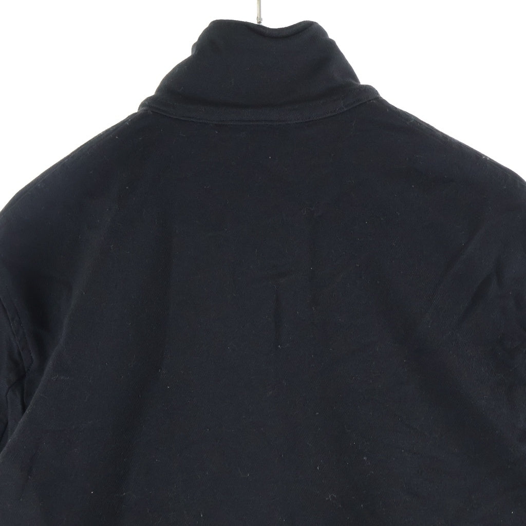COMME des GARCONS HOMME(コムデギャルソンオム) 09AW Product Dyed Poly Fleece Swing Top 製品染め ポリ縮絨 スイングトップ ブルゾン ジャケット ブラック HD-J110