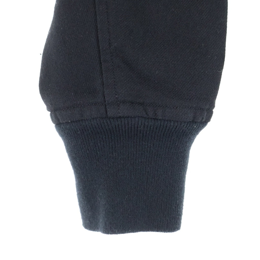 COMME des GARCONS HOMME(コムデギャルソンオム) 09AW Product Dyed Poly Fleece Swing Top 製品染め ポリ縮絨 スイングトップ ブルゾン ジャケット ブラック HD-J110
