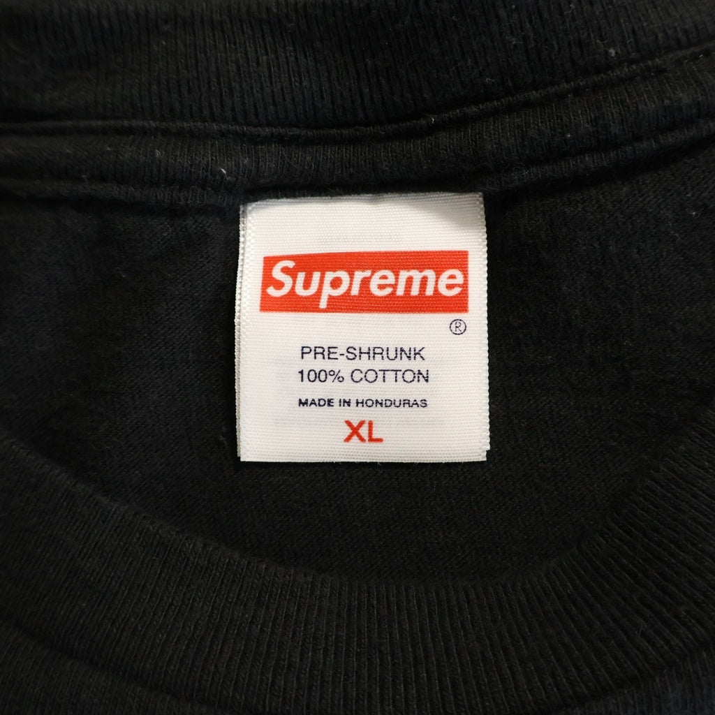SUPREME(シュプリーム) 25AW Playboi Carti Tee プレイボイカルティ クルーネック半袖Tシャツカットソー ブラック