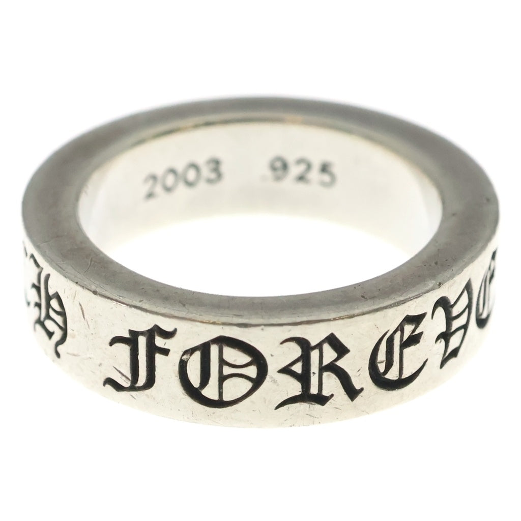 CHROME HEARTS(クロムハーツ) 6mm SPACER FOREVER 6mmスペーサーリング フォーエバーシルバーBCA337