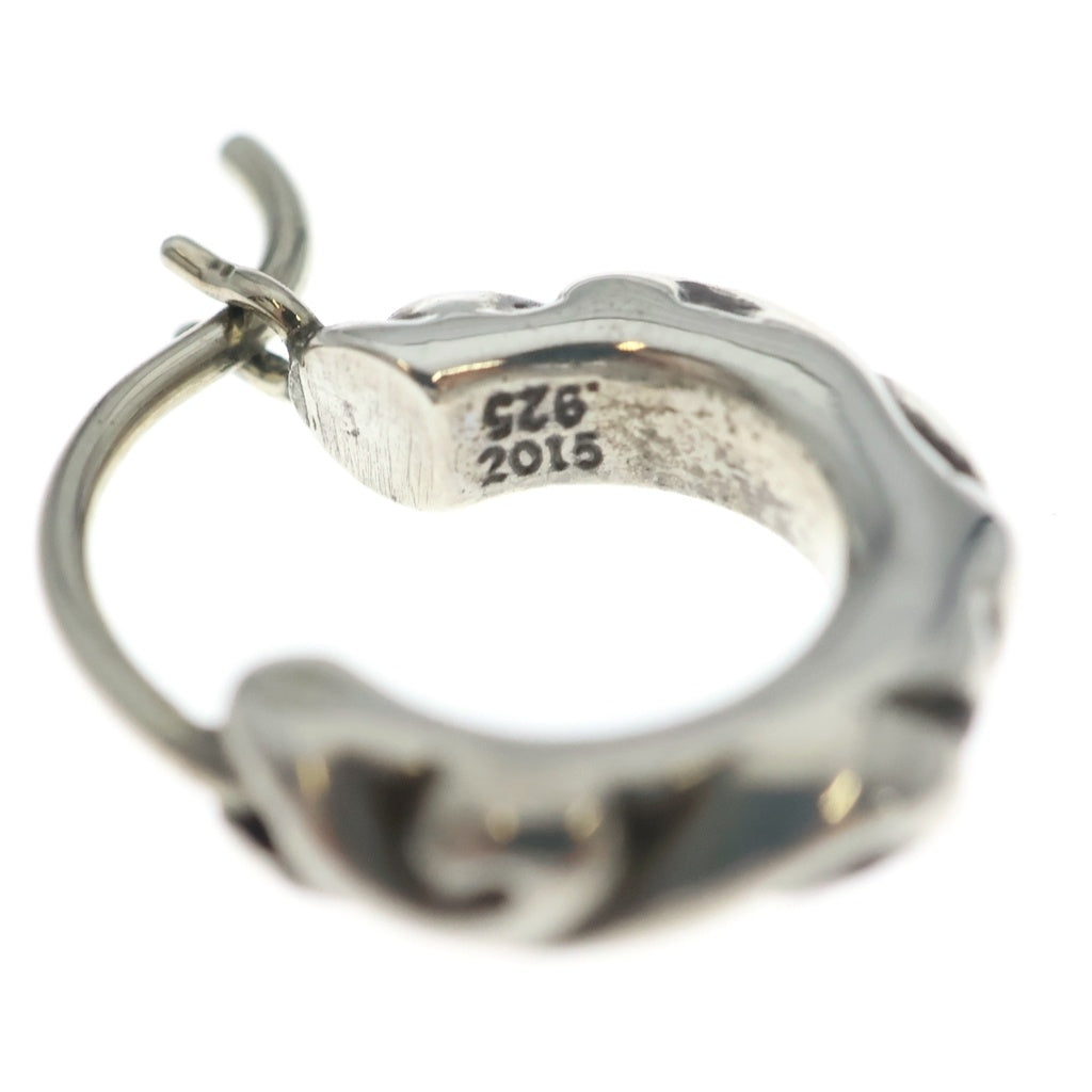 CHROME HEARTS(クロムハーツ) TNY HOOP SCRL タイニースクロール ピアス シルバー