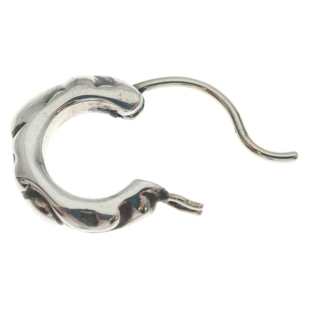 CHROME HEARTS(クロムハーツ) TNY HOOP SCRL タイニースクロール ピアス シルバー