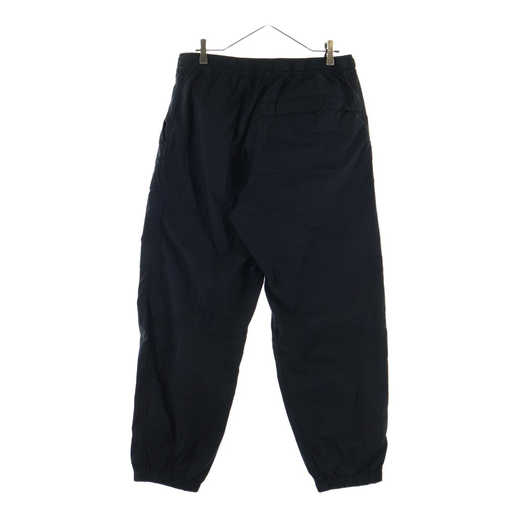 STONE ISLAND(ストーンアイランド) COTTON TWILL STRETCH-TC ワッペンロゴ コットンツイル カーゴパンツ ブラック K1S53100016S0010