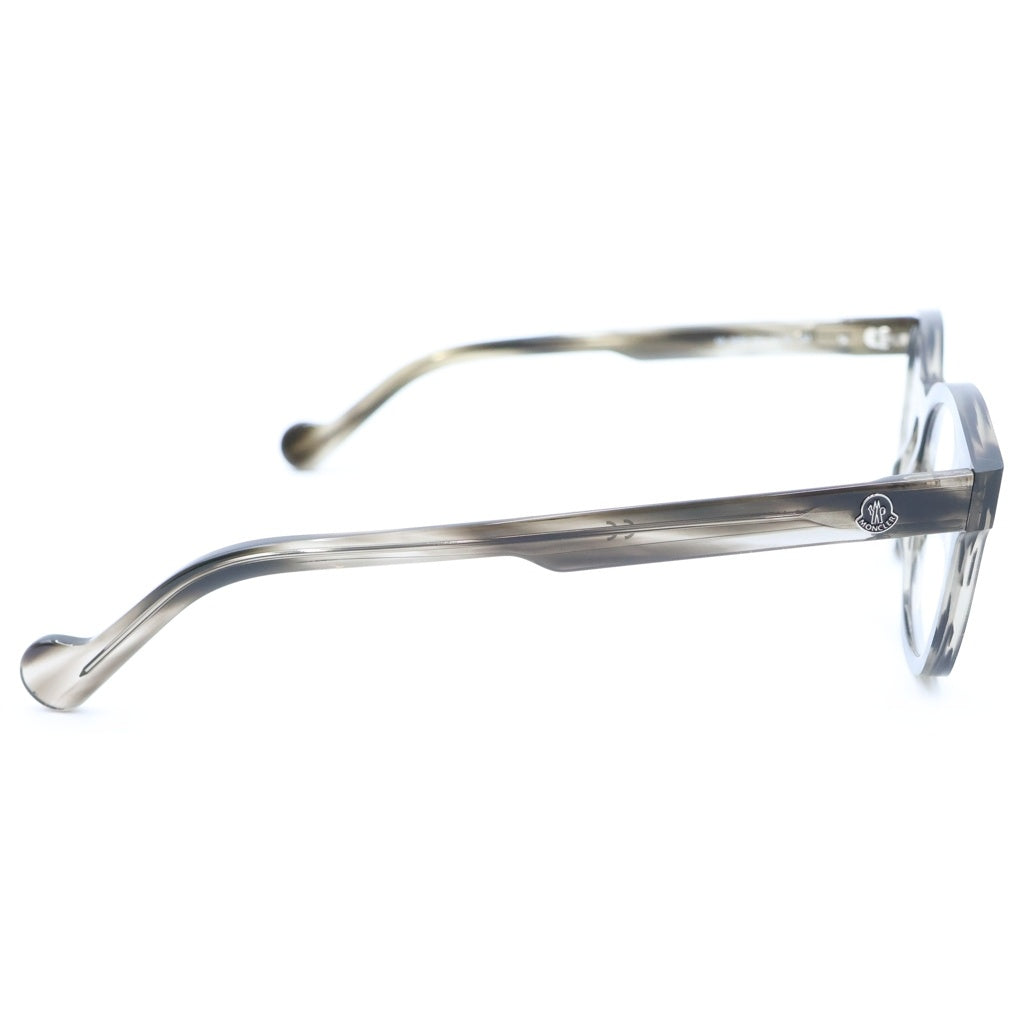 MONCLER(モンクレール) Eyeglasses テンプルロゴ ウェリントンフレーム サングラス アイウェア 眼鏡 ブラック ML 5039 056