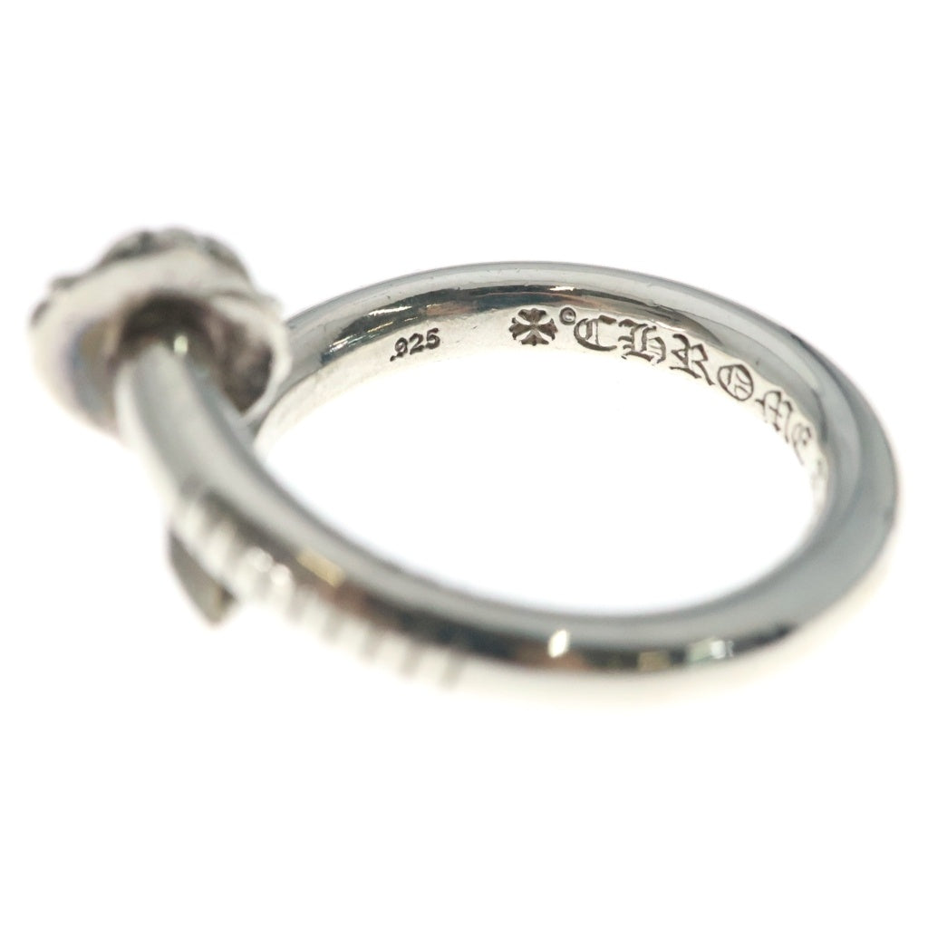 CHROME HEARTS(クロムハーツ) NAIL CRSBALL ネイル クロスボール リング シルバー BCA349